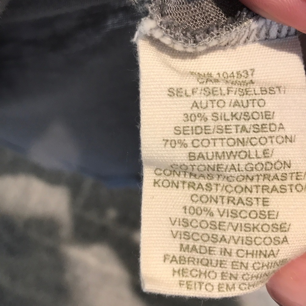 Embroidered button down. - Picture 2 of 5